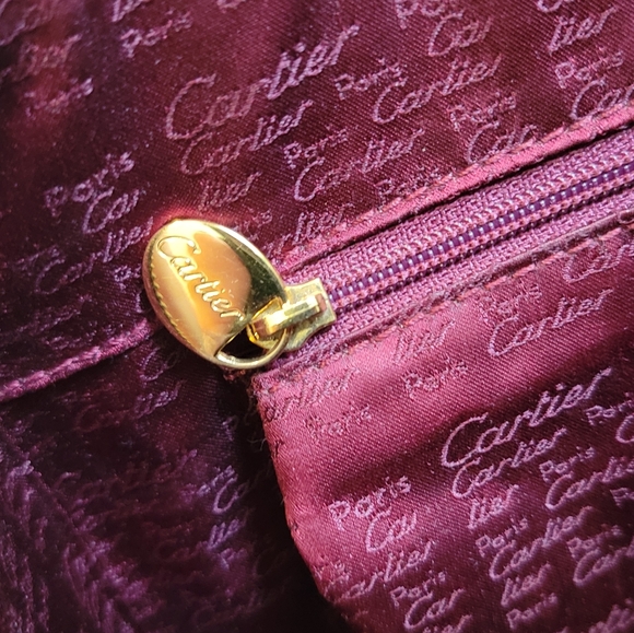 !SOLD! Authentic CARTIER Must Bordeaux 2 Way Shoulder / Crossbody - Picture 6 of 15